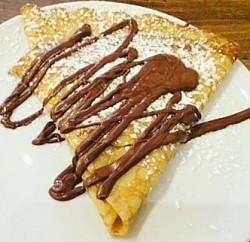 Crêpe au chocolat (3€50)