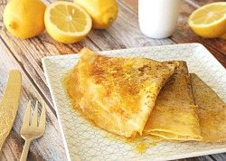 Crêpe à la crème de citron maison (3€50)